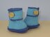 Baby One Button Bumper Booties