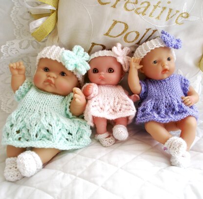 5-8” Berenguer Dolls Knitting pattern