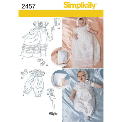 Simplicity Babies' Special Occasion 2457 - Sewing Pattern