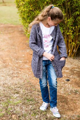 Swirling Petals Cardigan