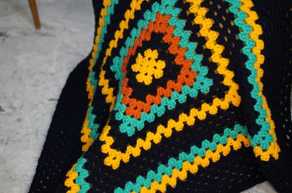 The granny square blanket