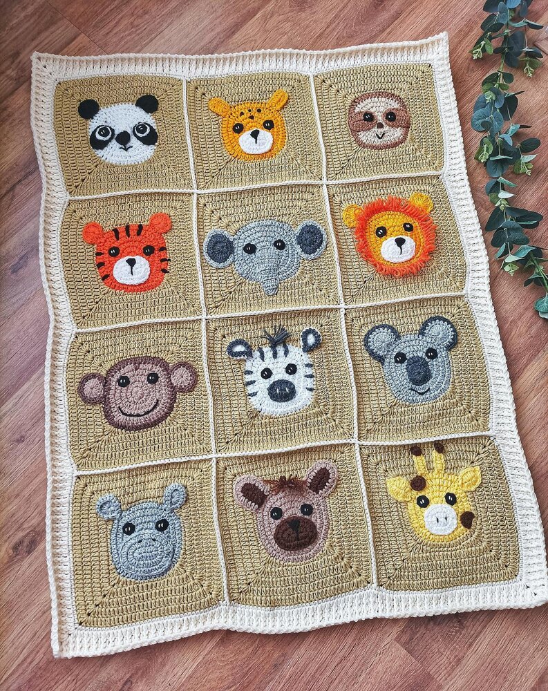 Jungle outlet theme blanket