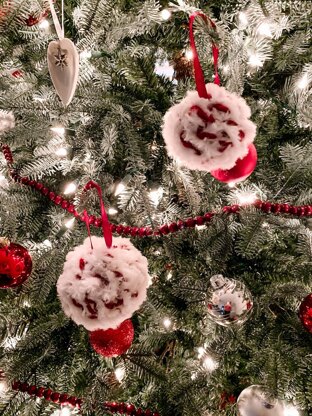 Peppermint Swirl Ornament