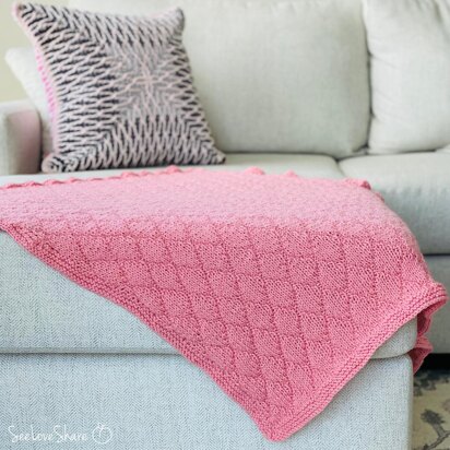 Argyle Knit Blanket