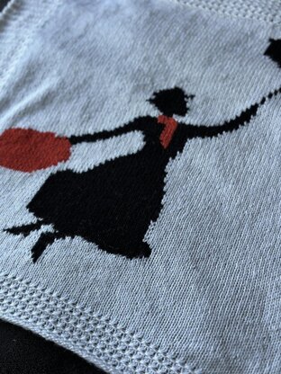 Mary Poppins baby blanket