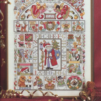 Folk Art Christmas Sampler - PDF
