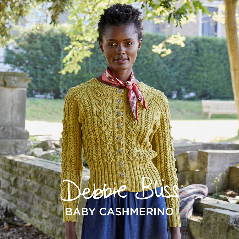 Isobel - Cardigan Knitting Pattern For Women in Debbie Bliss Baby  Cashmerino by Debbie Bliss