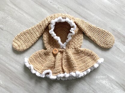Hooded Bunny Capelet