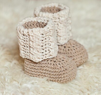 Baby Autumn Cable Boots