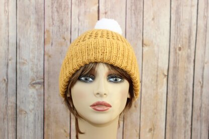 Knitting pattern ladies hat, #510