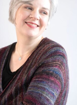 Annandale Cardigan in Berroco Millefiori Light Luxe PDF