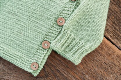 Angel kids jacket Knitting Pattern