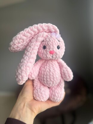 2in1_Bunny_Alice_NO-SEW Crochet Pattern