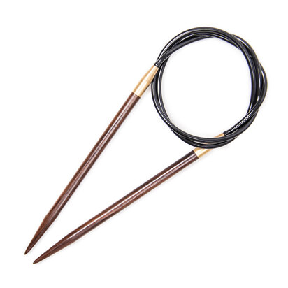 Pony Rosewood Circular Needles 80cm