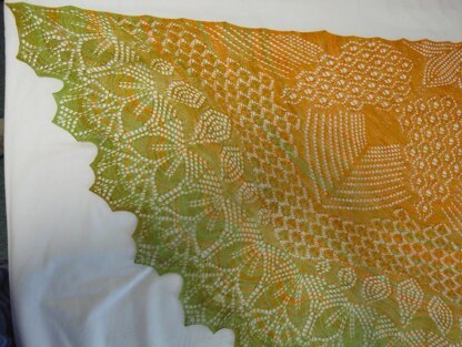 Home on the Range Lace Shawl