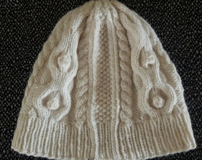 Traditional Cabled Aran Hat