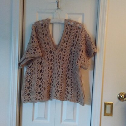 Simple Lacy Summer Top