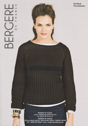 Long Sleeved Sweater Bergere de France Cachemire - 33938