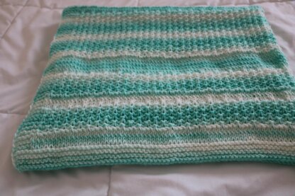 Mint Sorbet Baby Bonnet  Blanket.