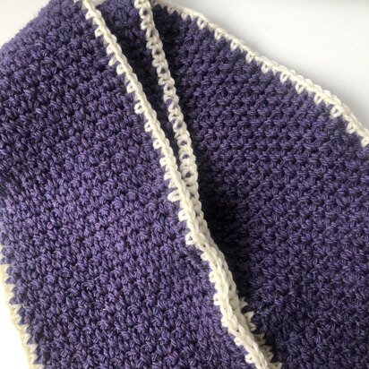 Linen Stitch Crochet Scarf