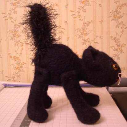 Scaredy Cat - knitting pattern