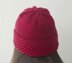 Diamond Pattern Knit Hat