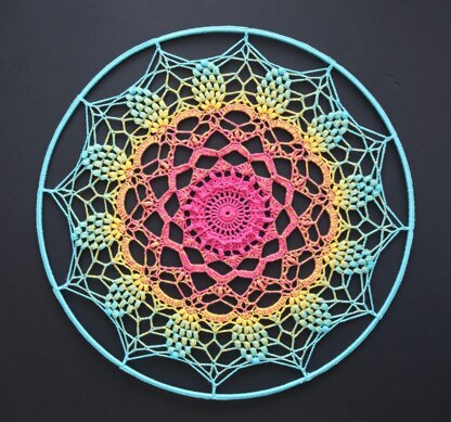 Mandala Magic Art crochet pattern