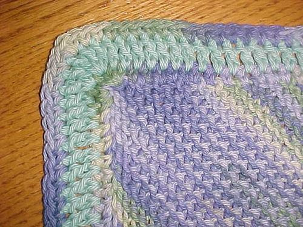 Loom Knit ePattern: Grandma's Favorite Dish Cloth – CinDWood Looms