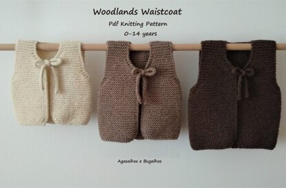 Woodlands Kids Waistcoat | 0-14 years