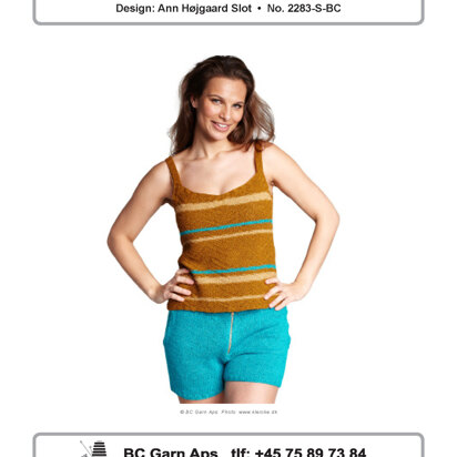 Summer Shorts in BC Garn Allino - 2283-S-BC - Downloadable PDF