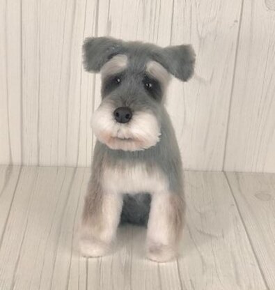 Mini Schnauzer Crochet pattern by Ambercraftstore LoveCrafts