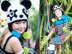 Amanda & Bamboo the Panda Hat
