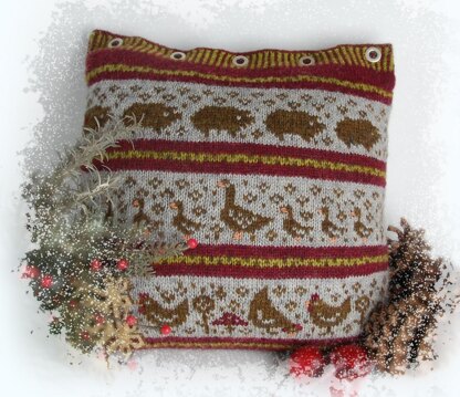 Solstice Glow cushion