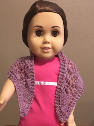 ELizabeth Doll Shawl