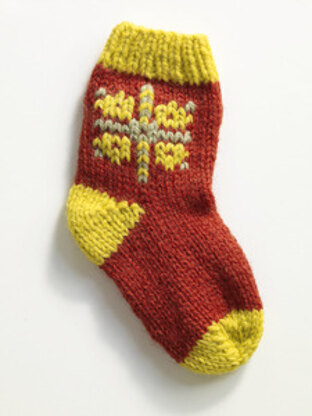 Stitch Socks in Lion Brand Wool Ease - 70250AD - Downloadable PDF