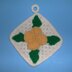 Pansy Granny Potholder C-197