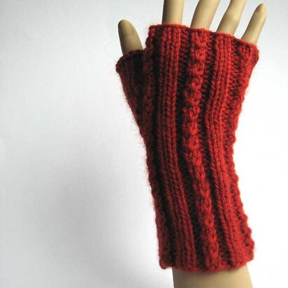 Dizzy Fingerless Mitts