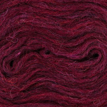 Lopi Plötulopi Unspun Yarn, Wine Red 2027