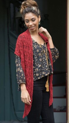 Caravel Shawl in Berroco Quinoa - 395-6 - Downloadable PDF