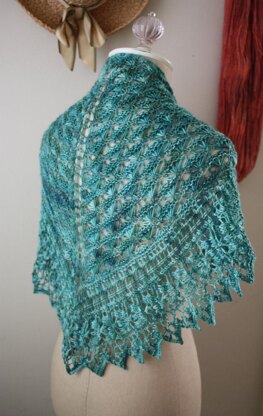 Soleil Lace Shawlette