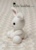 Plush Crochet Pattern - Bunny - pdf Digital download - UK Terminology