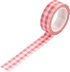 Echo Park Paper Echo Park Salon Decorative Tape 30' - Pink Buffalo Plaid