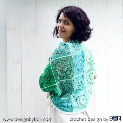 Peppermint Shawl 024