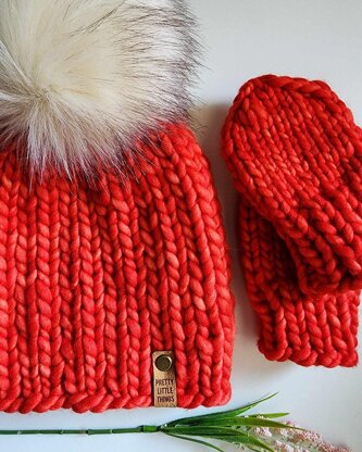 The Sooke Toque & Mini Mitts