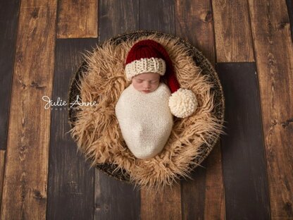 Santa Stocking Cap Hat Baby Children Sleeper Cap