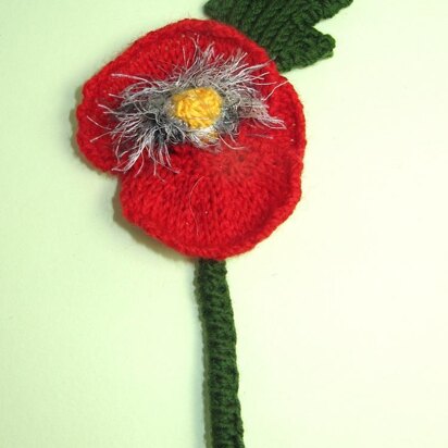 Free Poppy Flower Buttonhole Accessory
