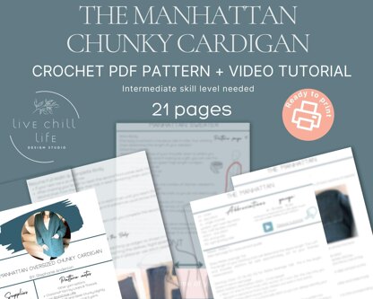 Manhattan Chunky Cardigan