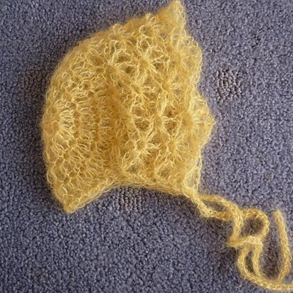 Star Shell Mohair Bonnet