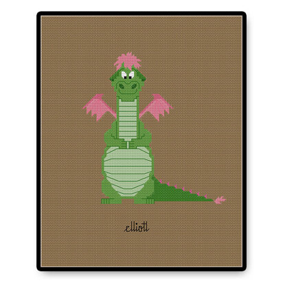 Elliot - Pete's Dragon - PDF Cross Stitch Pattern