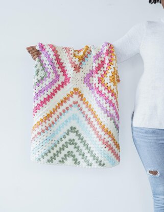 Let's Stay Home Blanket // Crochet PDF Pattern — TL Yarn Crafts